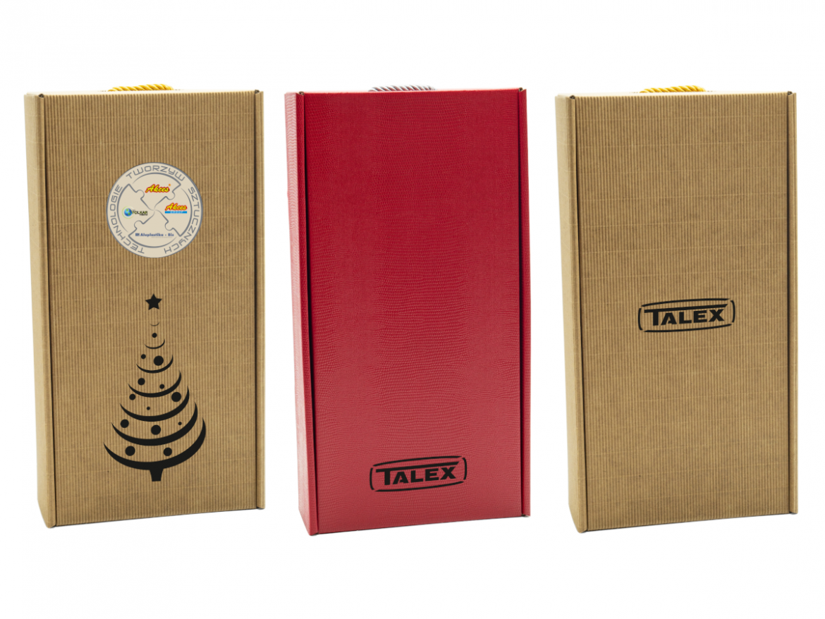 Realizacja pudełek z logotypem firmowym