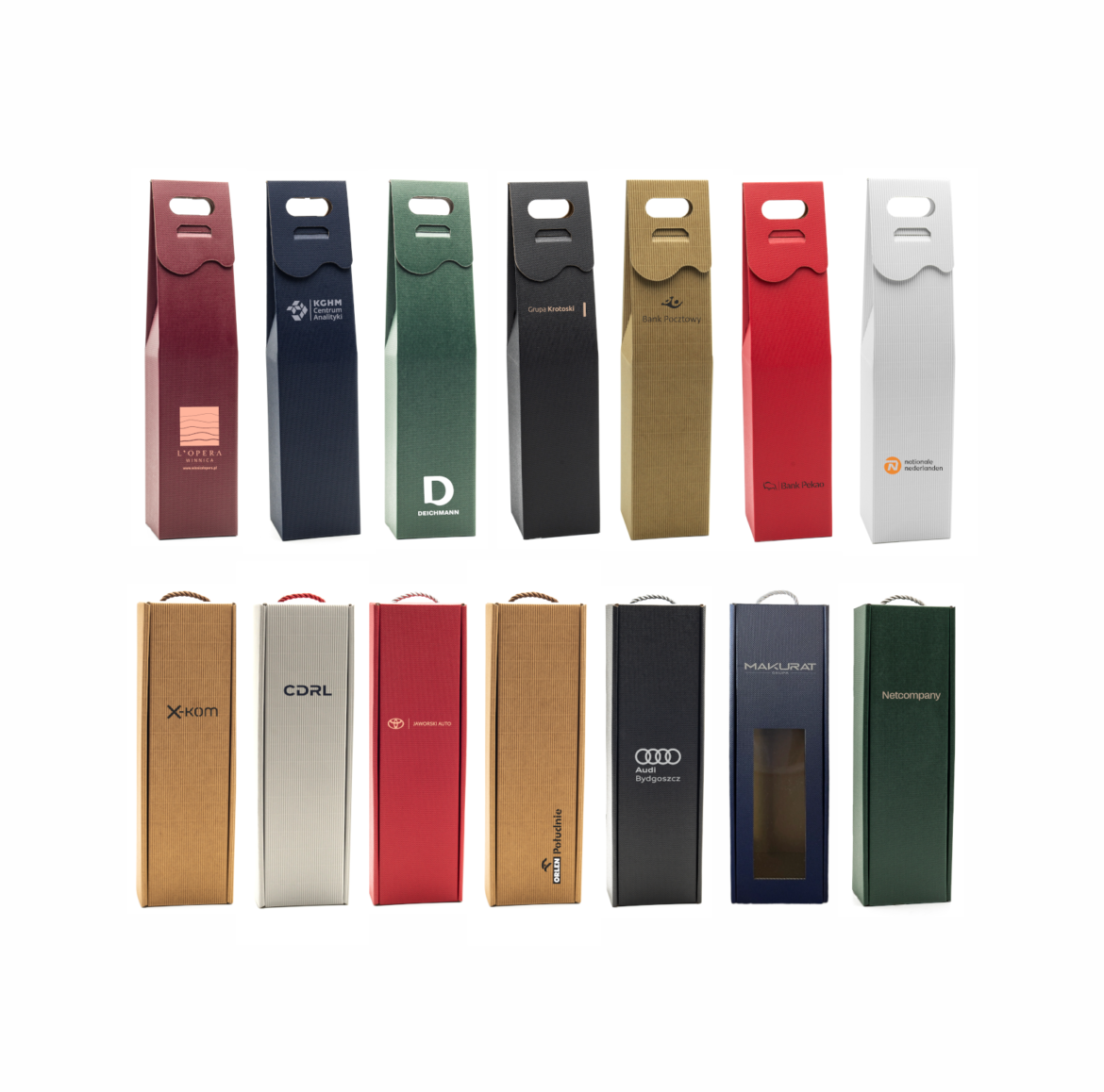 Polski producent opakowań na wino i firmowych pudełek upominkowych