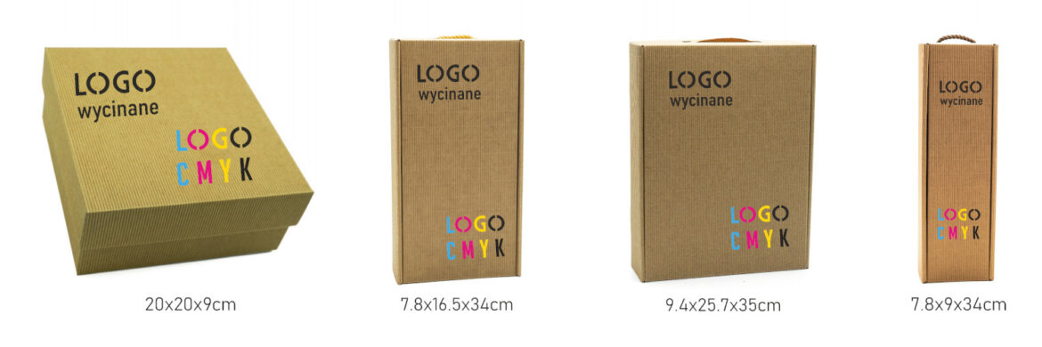 Pudełka prezentowe z logo Producent Kluczbork