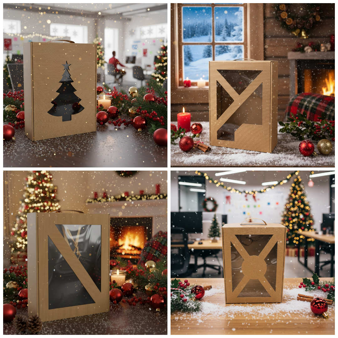 Pudełka świąteczne na prezenty 2025